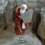 A distraught Moses, played by Mel Brooks, after breaking five of the 15 Commandments he's about to impart to his people from God, in "History of the World Part 1" (1981).