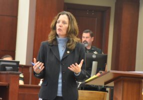 Assistant State Attorney Melissa Clark is prosecuting the case. (© FlaglerLive)