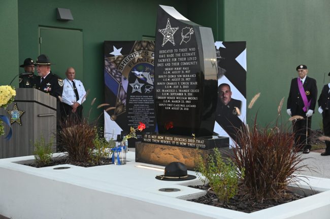 The memorial. (© FlaglerLive)