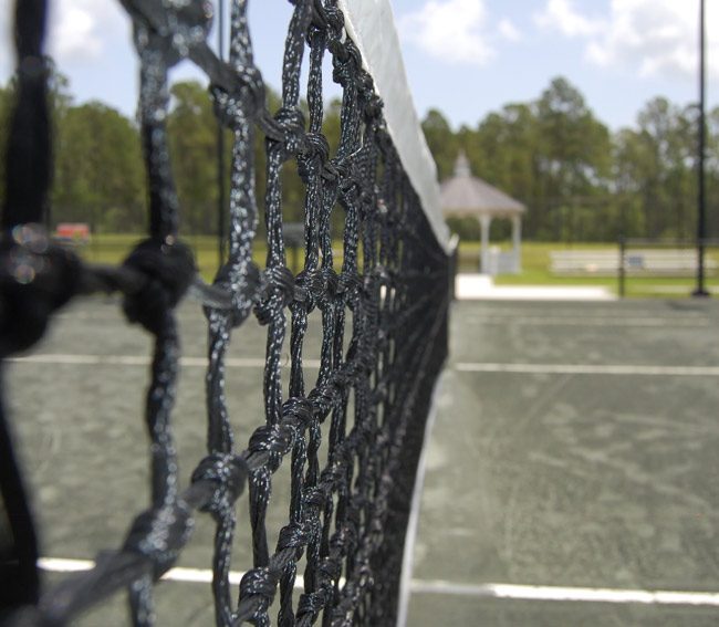 The Men's Futures Tennis Tournament takes place all weekend and through Feb. 4 at the Palm Coast Tennis Center. See below. (© FlaglerLive)