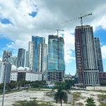 The Miami skyline will have a new, Trump-sized addition. (© FlaglerLive)