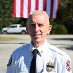 Flagler Fire Rescue Chief Michael Tucker. (© FlaglerLive)