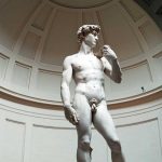 Michelangelo's David. Inappropriate in Florida schools. (Richard Mortel)