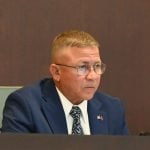 Palm Coast Mayor Mike Norris channeled Blaise Ingoglia on Tuesday. (© FlaglerLive)