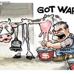 Pete Hegseth Milking the U.S. Treasury for War Funding by Steve Sack, Cagle.com/sack