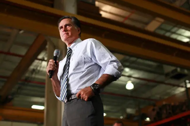 Mitt Romney in 2012. (Facebook)
