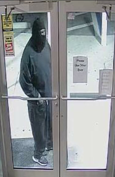 A surveillance still of the would-be robber at the Mobil station on Pine Lakes Parkway. (FCSO)