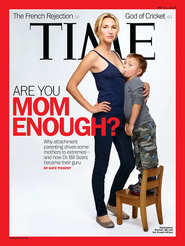 Forced Lactating Porn - Breastfeeding Frenzy: Boobs and Fury Over Time Magazine's Mom Enough Cover  | Pierre Tristam