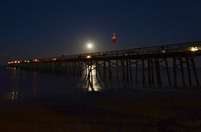 Moonlight fishing is coming to the Flagler Beach pier. (chrisdupe)