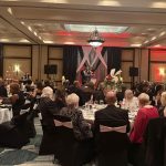 Denyse Bales-Chubb, president and CEO for AdventHealth Palm Coast and the Flagler/St. Johns market, addresses the audience. (AdventHealth)