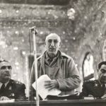 Mohammad Mosaddegh at his court martial after the CIA's illegal coup that unseated him as prime minister of Iran in 1953. (Wikimedia Commons)