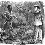 An illustration of 1831 slave revolt leader Nat Turner.