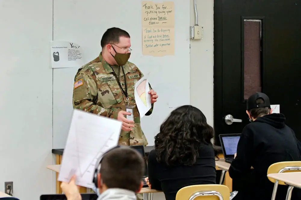 In New Mexico, school staffing shortages were so severe that the governor mobilized the National Guard, sending them into classrooms as substitute teachers. 