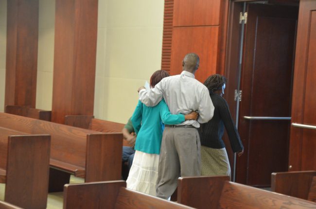 C.J. Nelson walked out of the courtroom almost a free man. (© FlaglerLive)