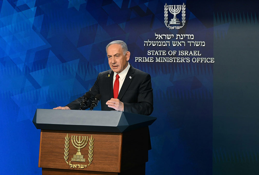 Israeli Prime Miniser Benjamin Netanyahu (Prime Minister's Office/Facebook)