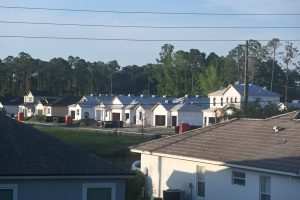 Palm Coast has been experiencing a housing boom since 2018. The city is hoping to shift more costs of new infrastructure onto future residents. (© FlaglerLive)