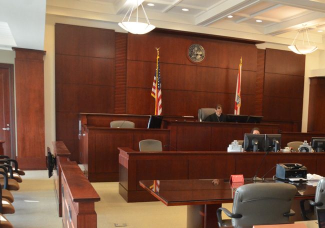 Flagler County will have a new judge before the end of the year. (© FlaglerLive)