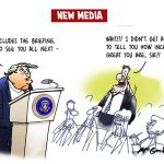 White House New Media Sucks (Up) by Malcolm McGookin, CagleCartoons.com
