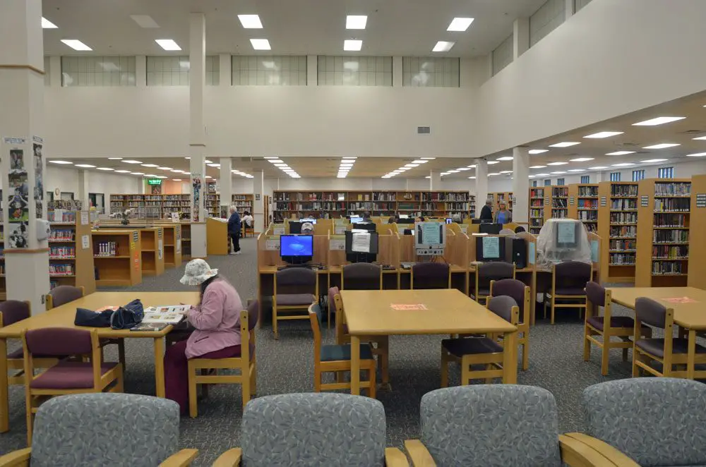 The Flagler County Public Library: a safe place for The Times. (© FlaglerLive)