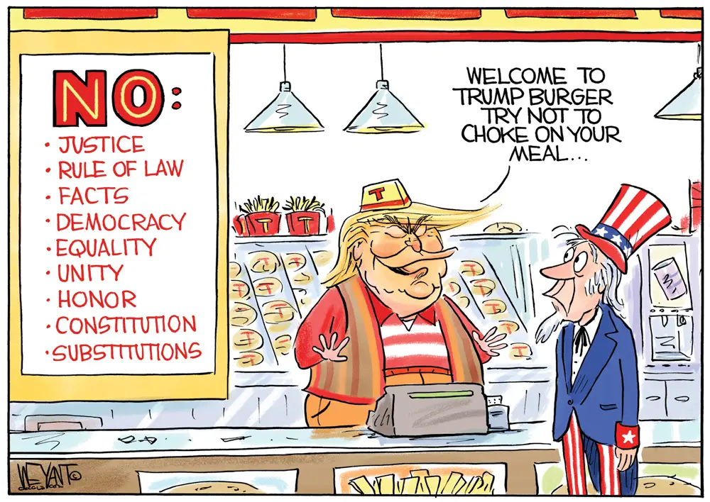You Are What You Vote For by Christopher Weyant, CagleCartoons.com