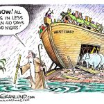 West Coast flooding by Dave Granlund, PoliticalCartoons.com