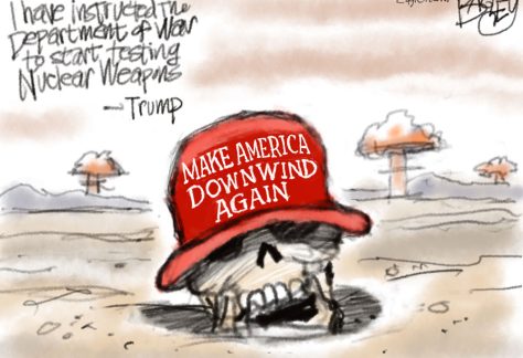 America Downwind by Pat Bagley, PoliticalCartoons.com