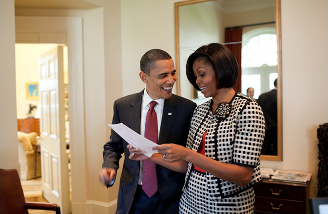 Obama and Michelle