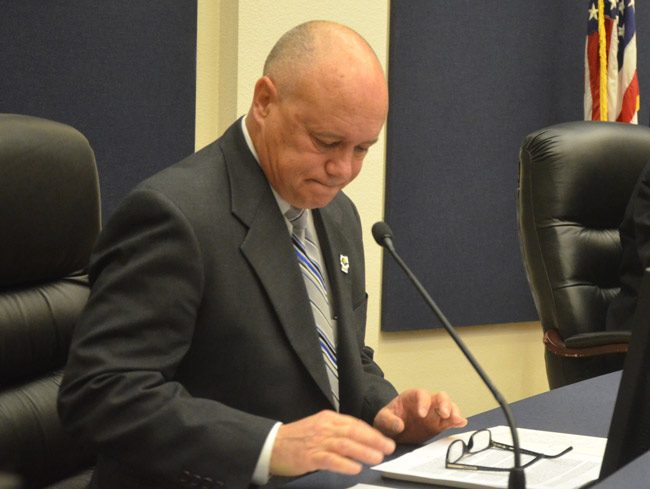 Flagler County Commissioner Donald O'Brien, just back from a disillusioning trip to the Florida Legislature, summed up the difference between local elected officials and lobbyists in a pithy few words Monday: 'We talk to citizens. They don't.' (© FlaglerLive)
