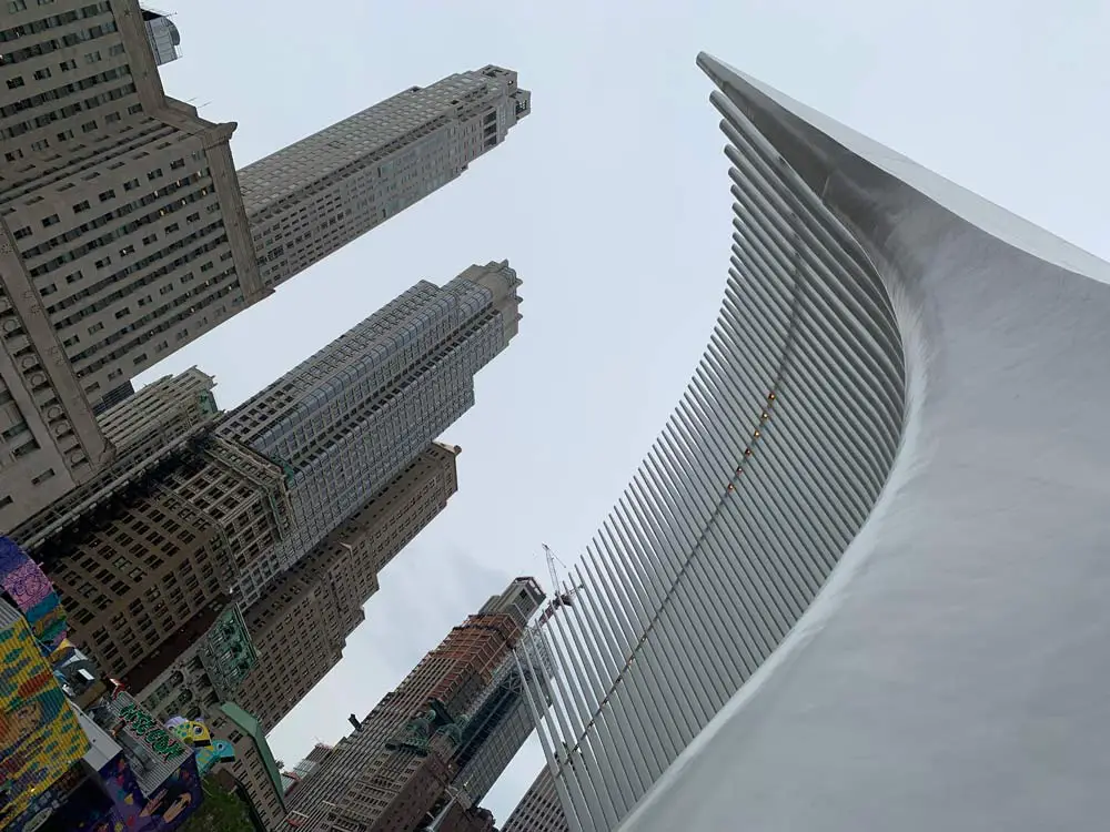 The Oculus in Loer Manhattan, near Ground Zero. (© Pierre Tristam/FlaglerLive)