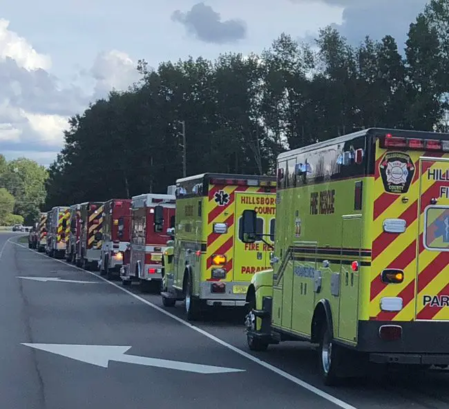 Off to meet Hurricane Florence: Flagler County Fire Rescue's Strike Team was one of five from around the state that headed for the Carolinas this week to help with the emergency response to Hurricane Florence. See the story here.