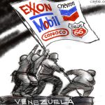 Venezuela and Oil by Pat Bagley, The Salt Lake Tribune