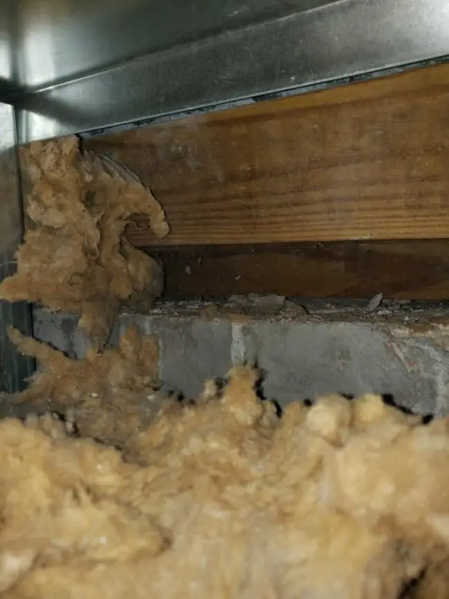 Old insulation. (CPBA) sheriff's operations