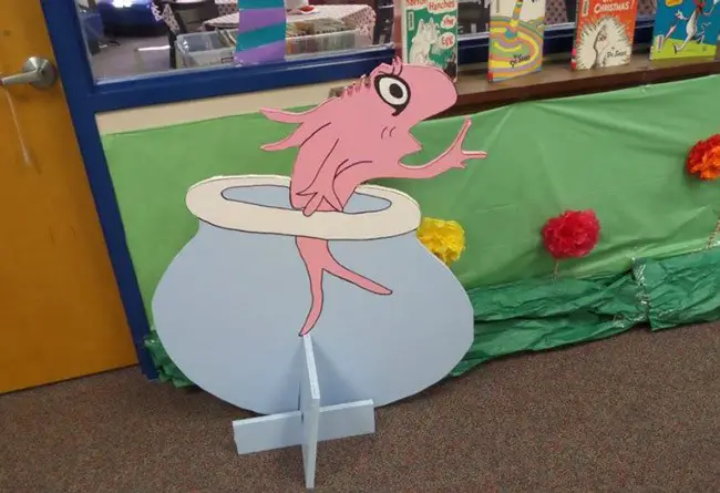 Even the fish are happy at Old Kings Elementary, which will receive $110,000 in bonus dollars. (Facebook) 