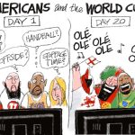 Soccer Fans by Pat Bagley, The Salt Lake Tribune