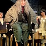 Marcus Roberts is Fagin, the leader of a band of boy pickpockets, in the Flagler Playhouse production of “Oliver!” (Jerri Berry)
