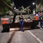 Open defiance in Rostov-on-Don. (Feodor Larin/Anadolu Agency via Getty Images)