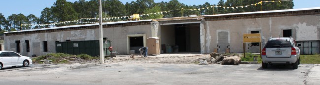 Ongoing construction at the future Operations Center of the sheriff's office. Click on the image for larger view.