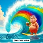 Viktor Orban is swept away. Bart van Leeuwen, PoliticalCartoons.com