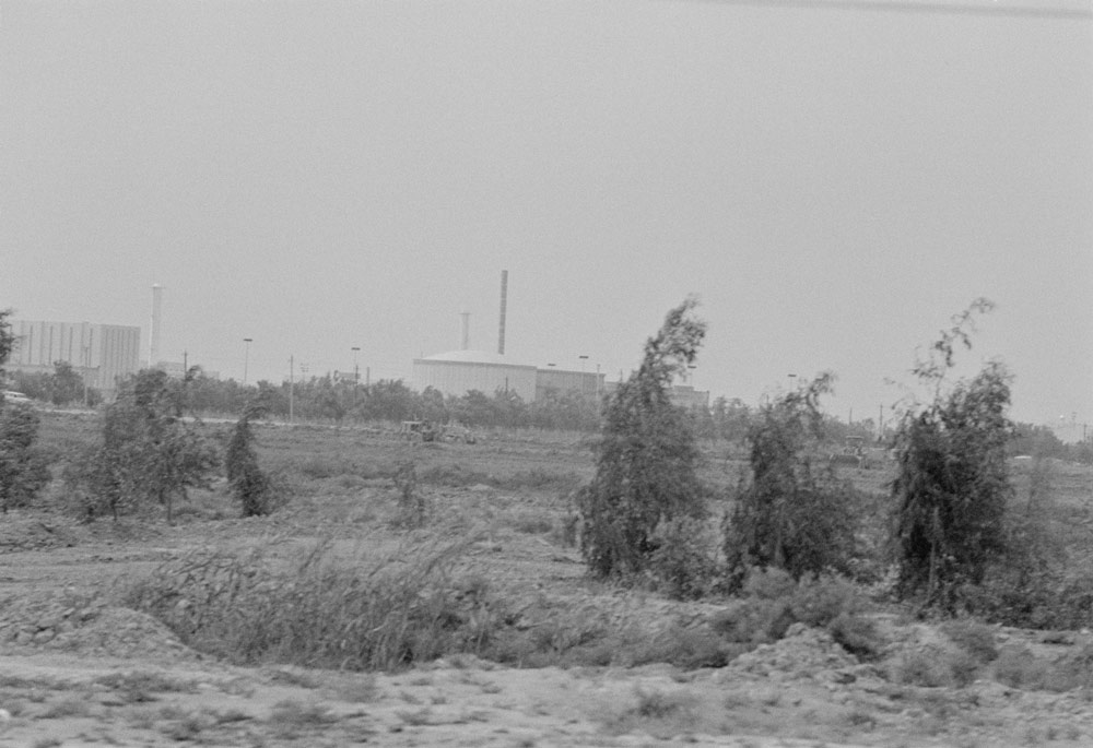 The Osirak nuclear power research station in 1981.