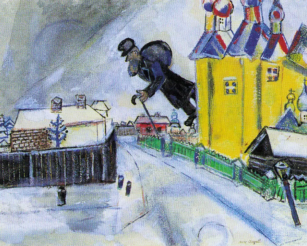 marc chagall over vitebsk
