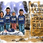 Palestinian Journalists murdered by Guy Parsons, PoliticalCartoons.com