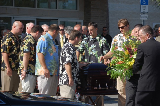 pallbearers josh crews funeral november 2010