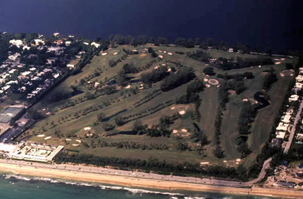 The Palm Beach Country Club in a 1973 Florida Memory photo. 