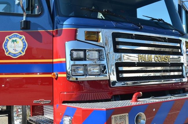 Palm Coast Mayor Jon Netts loves the city's fire department but doesn't like the sharing arrangement it has with the county when it comes to ambulance services. (© FlaglerLive)