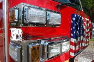 The Palm Coast Fire Department will limit responses to certain medical calls to minimize risk of exposure, though calls will still be handled by a mixture of Fire Rescue and department personnel. (© FlaglerLive)
