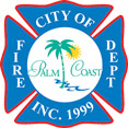 palm coast fire department logo