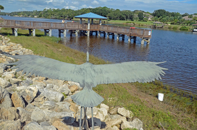 Waterfront Park, the most popular of Palm Coast's parks, was developed at a cost of $13,000 per acre. (© FlaglerLive)