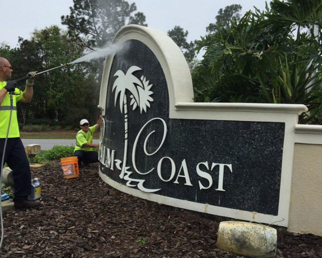 palm coast spring cleaning