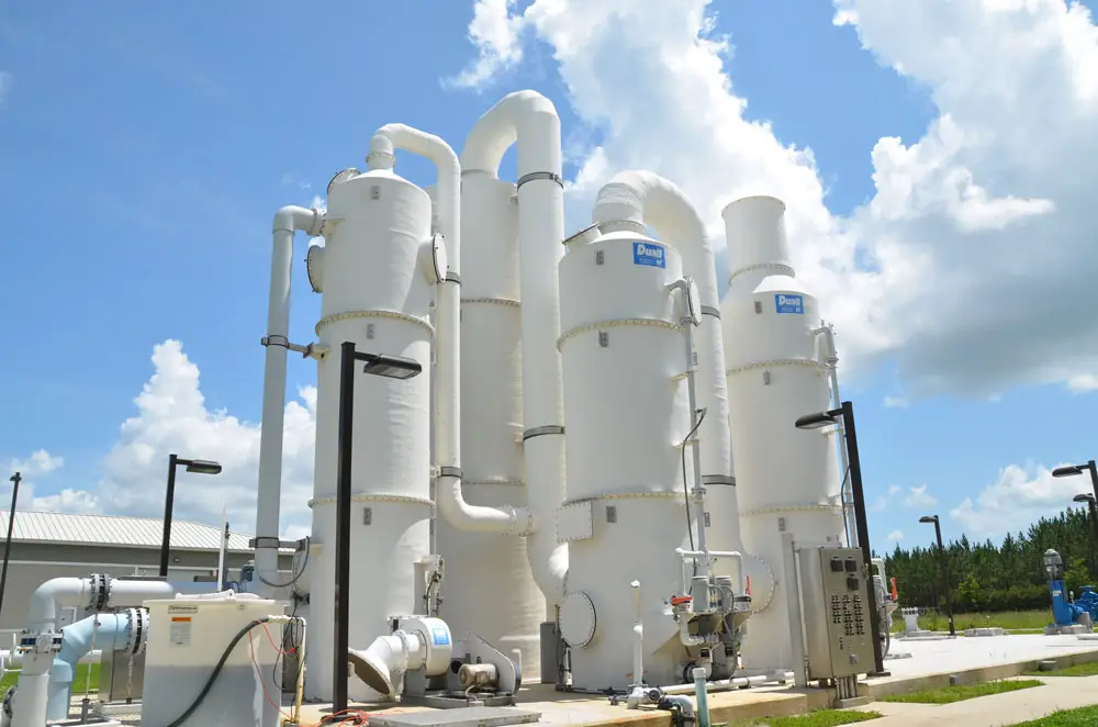 A Palm Coast water plant. (© FlaglerLive)