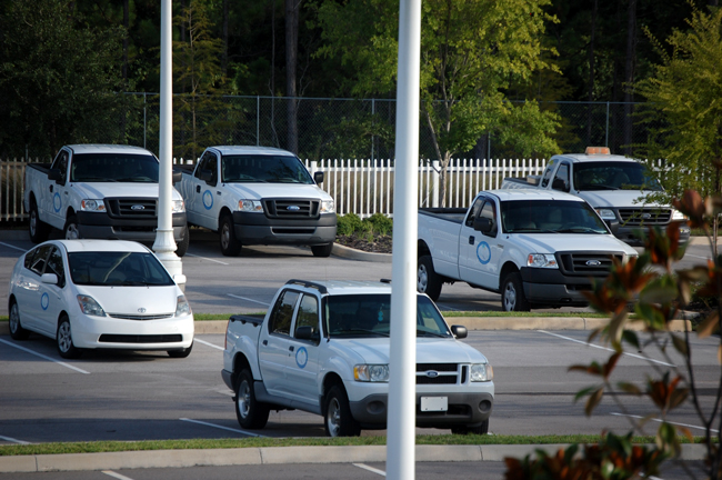 number of palm coast city vehicles